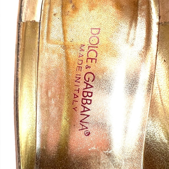 Dolce & Gabbana Houndstooth Heels - Made in Italy 37 - Picture 11 of 12